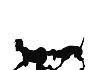 Zoophile animation with a dog hitting prostate